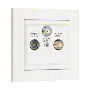 Malmbergs Optima Antennipistorasia Tv / 2 X Satelliitti