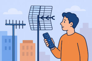 Kapeakaistainen ja laajakaistainen antenni – kanavavalikoima